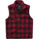 Brandit Teddyfleece Vest, black-red, Size 5XL