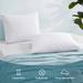 Peace Nest Pack of 2 PCM Goose Feather Pillows - White