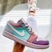 Nike Shoes | Nike Jordan 1 Low Pastel Sneakers | Color: Pink/Purple | Size: 9