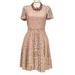 Burberry Dresses | 298-Nude Lace Burberry Dress | Color: Tan | Size: 6