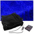 XIaqWeRRIklsakdK LED Stage Starry Sky Cloth Background,3x6m Foldable Wedding Star Curtain Backdrops,Multifunction Night Backdrop, Universe Space Themed Photography Backdrop Decoration