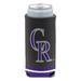 WinCraft Colorado Rockies 12oz. Slim Can Cooler