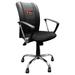 Black Milwaukee Braves Logo Curve Task Chair