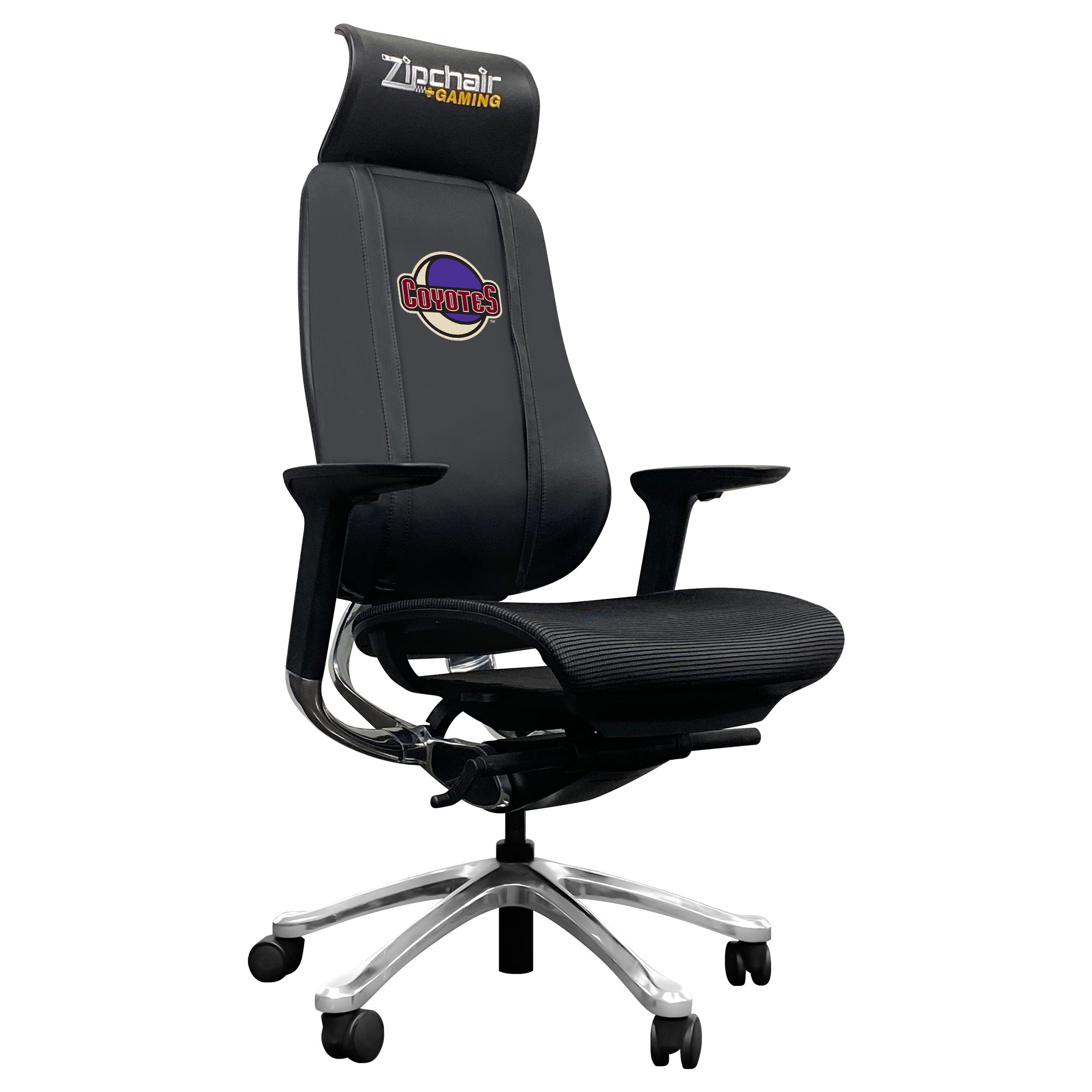 Black Arizona Coyotes Alternate Logo PhantomX Gaming Chair