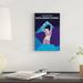East Urban Home Minimal Movie 'Silver Linings Playbook' Graphic Art Print on Canvas in Blue/Indigo | 12 H x 8 W x 0.75 D in | Wayfair