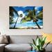 East Urban Home 'Palm Trees on the Beach, Bora, Society Islands, French Polynesia VI' Photographic Print on Canvas Canvas | Wayfair