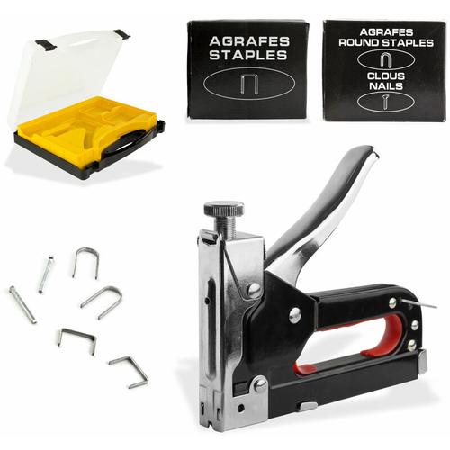 Handtacker DHT14 Tacker Klammerntacker Schnellhefter Klammergerät Klammern