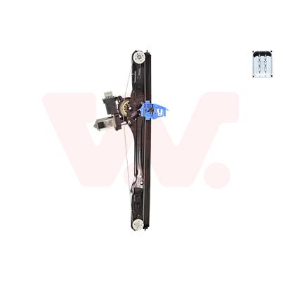 VAN WEZEL Fensterheber vorne rechts mit Elektromotor für FIAT 95509364 52220483 51810879 1638264 Image