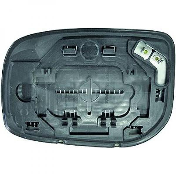 DIEDERICHS Spiegelglas, Außenspiegel 6606027 links für TOYOTA 87909-0D260 Image