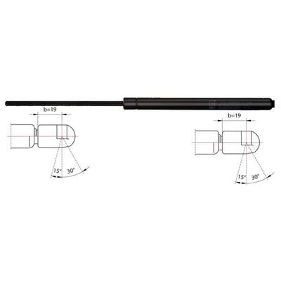 METZGER Gasfeder, Koffer-/Laderaum 460N für MITSUBISHI MR959247 2110392 Image