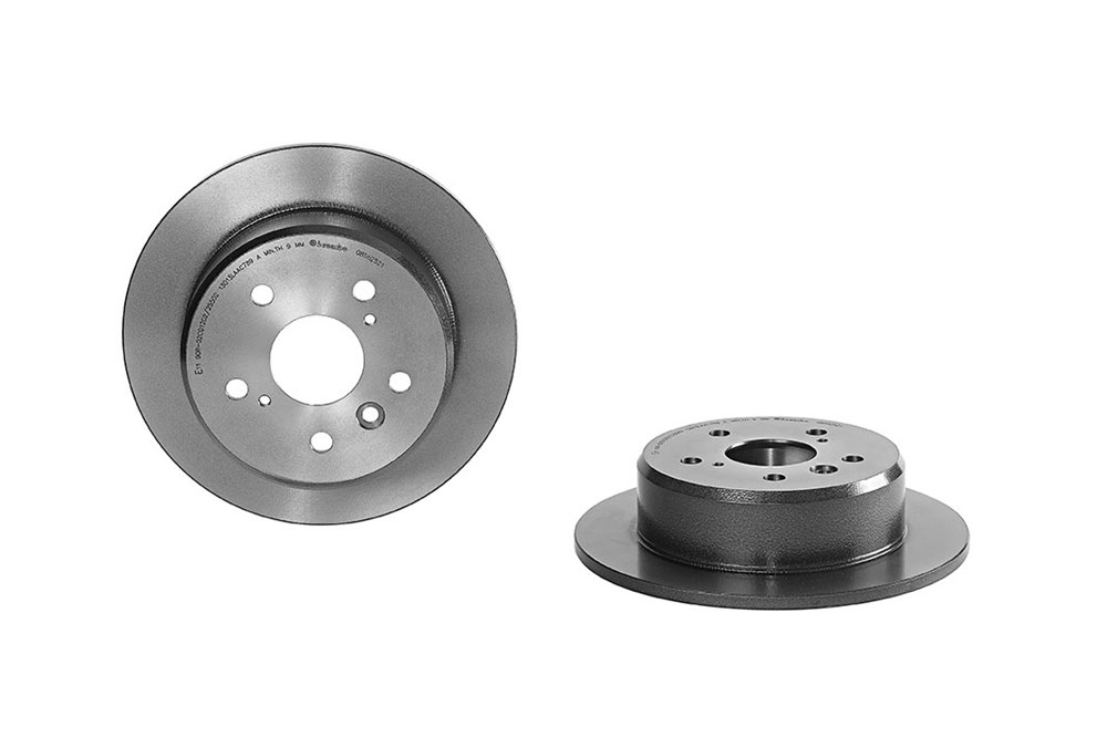 BREMBO Bremsscheibe 08562521 269mm 10mm für LEXUS TOYOTA Image