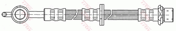 TRW Bremsschlauch phd509 für TOYOTA Image