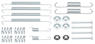f.becker Zubehörsatz, Bremsbacken 10910237 hinten rechts links für SUZUKI Image