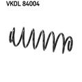 SKF Fahrwerksfeder hinten rechts links Schraubenfeder mit konstantem Drahtdurchmesser 109mm für MAZDA DF71-28-011A DF71-28-011B VKDL 84004