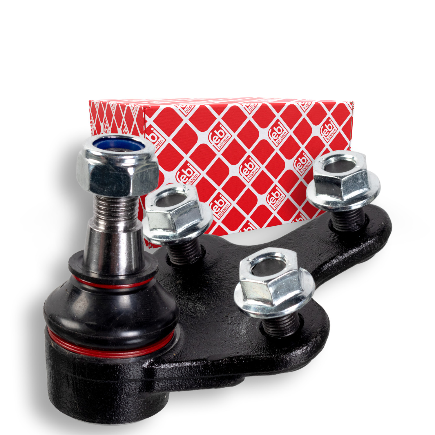 FEBI BILSTEIN Trag-/Führungsgelenk 172348 vorne rechts links mit Muttern für PEUGEOT VAUXHALL OPEL 9831088280 9672192480 Image
