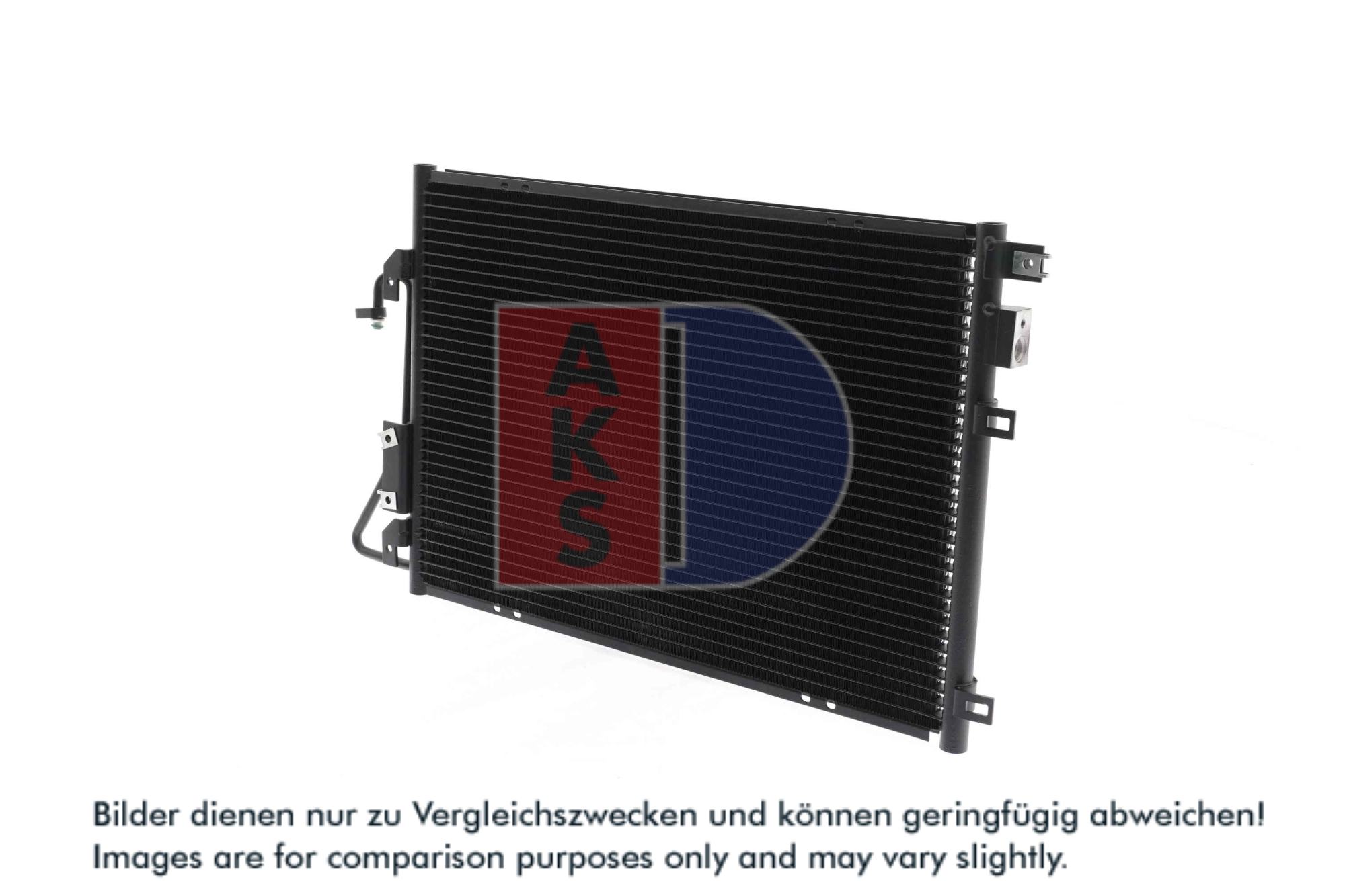 AKS DASIS Kondensator, Klimaanlage 182490N für RENAULT NISSAN 8671017585 7700428083 2765000Q0G Image