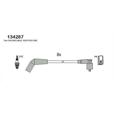 HITACHI Zündleitungssatz Hüco für ROVER NGC000090 GHT284 134287