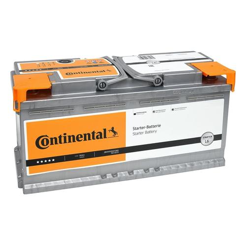 Continental Autobatterie 110Ah 12 V Starterbatterie 950 A Bleisäure Batterie B13