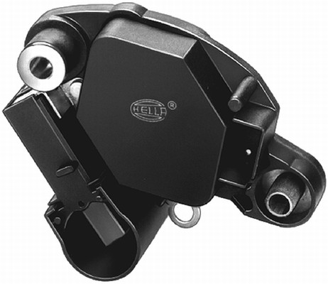 HELLA Generatorregler 5DR 004 246-381 12V für VW MERCEDES-BENZ (BBDC) GENERAL MOTORS PEUGEOT FERRARI FIAT AUDI CITROËN BMW OPEL 12312243561E 123177893 Image