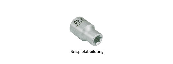 PROXXON 3/8' Außentorx-Einsatz E 12 Steckschlüsseleinsatz 23618 Image
