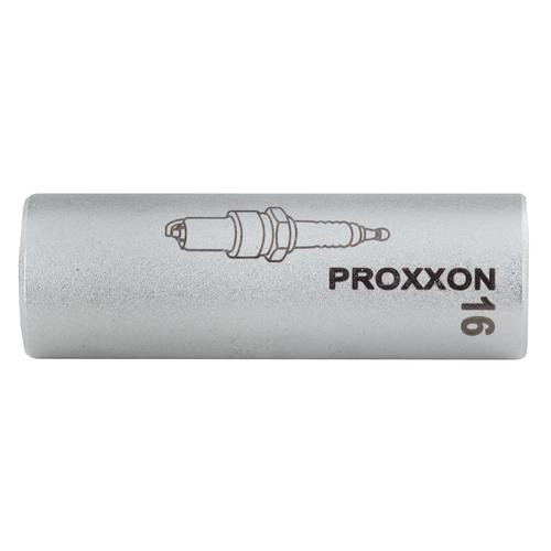 PROXXON 1/2 Zoll Zündkerzennuss mit Magneteinsatz, 21 mm Zündkerzenschlüssel 23396