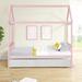 Nestfair Twin Size House Bed with Trundle