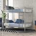 Twin Over Twin Size Metal Bunk Bed