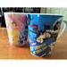 Disney Dining | Buzz Lightyear Disney Princess Full Size Porcelin Cups 2 For 1 Elsa Anna Gift | Color: Blue/Pink | Size: Os