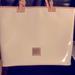 Dooney & Bourke Bags | Dooney & Bourke Tote | Color: Cream | Size: 17.5x11x7