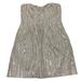 American Eagle Outfitters Dresses | Nwt American Eagle Silver Metallic Halter Dress | Color: Cream/Silver | Size: 12