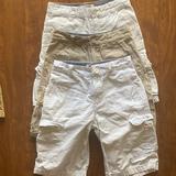 Levi's Bottoms | Levi Strauss Cargo Shorts 3 Pair | Color: Tan/White | Size: 12b