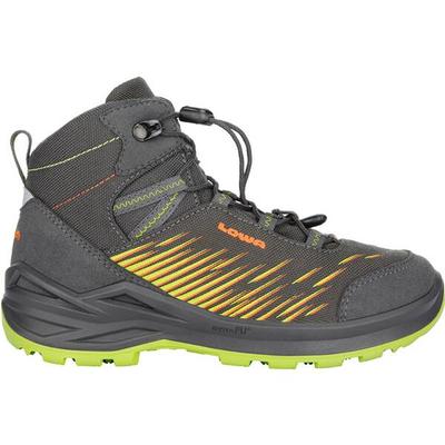 LOWA Kinder Multifunktionsstiefel ZIRROX GTX MID JUNIOR, Größe 35 in Grau