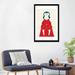 East Urban Home 'Penguin & Walrus' Graphic Art on Wrapped Canvas, Cotton in Black/Red/White | 32" H x 24" W x 1" D | Wayfair