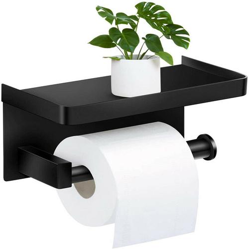 BETT Toilettenpapierhalter, Wand-Toilettenpapierhalter ohne Bohren, Toilettenpapierhalter mit
