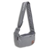 Grey 'Toga-Bark' Over-The-Shoulder Hands-Free Pet Carrier, 19.9" L X 11" W X 6.1" H, One Size Fits All, Gray