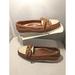 Ralph Lauren Shoes | Lauren Ralph Lauren Yolonda Leather Loafers Women 5.5 Boat Shoes Top Siders | Color: Brown/Cream | Size: 5.5