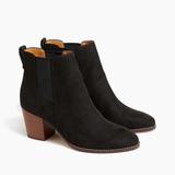 J. Crew Shoes | J.Crew Factory Rory Microsuede Heeled Boots | Color: Black | Size: 6.5