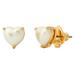 Kate Spade Jewelry | Kate Spade My Love Pearl Heart Earrings | Color: Gold/White | Size: Os