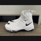 Nike Shoes | Men’s Size 17 Wide Nike Force Savage Elite Td Rubber White Football Cleats | Color: Black/White | Size: 17 Wide