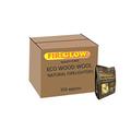 FIREGLOW Natural Eco Wood Firelighters - 350 Wood Wool Approx Flame Fire Starters Lighting Stoves, BBQ's, Pizza Ovens & Smokers, Safe Charcoal Starter for Lighting A Lumpwood Charcoal Barbecue