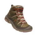 Keen Circadia Mid WP Hiking Boots Leather/Synthetic Men's, Dark Olive/Potters Clay SKU - 392380