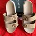 Coach Shoes | Coach Gable Suede Slide Sandal Gently Worn Size 10 Taupe Color | Color: Tan | Size: 10