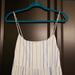 Madewell Dresses | Madewell Linen Blue Striped Maxi Dress Sz 14 | Color: Blue/White | Size: 14