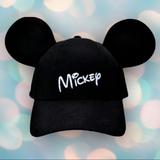 Disney Accessories | Disney Mickey Mouse Ears Boy’s Baseball Hat | Color: Black | Size: Osb