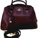 Coach Bags | Coach Carryall Margot Small 34607 Oxblood Leather Satchel No Tag | Color: Brown/Gold | Size: Os