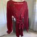 Free People Dresses | Free People Wonderland Mini Dress | Color: Red | Size: S