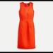 J. Crew Dresses | Like New J. Crew Dress In Orange Linen Blend | Color: Orange | Size: 4p