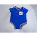 Nike One Pieces | Baby Boy Nike Romper 6 Months Blue One Piece Baby Bodysuit Logo Basketball | Color: Blue | Size: 3-6mb