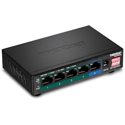 TRENDnet TPE-TG51G 5-Port PoE+ Switch Gigabit 60W Image