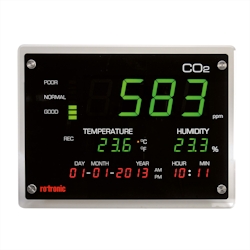 ROTRONIC CO2 Display zur Überwachung der Raumluftqualität Image